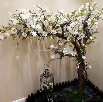 China Wholesale Popular Realistic Colorful Artificial Decoration Plant Magnolia Flowers With Buds for sale