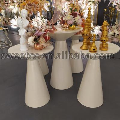 China Morden 2020 Wedding Stage Decoration Cake Stand Pedestal Wedding Display Pedestals for sale