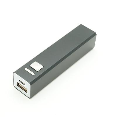 China Quick Charge Support Tube shape best price 2200mAh  Aluminum power bank for sale