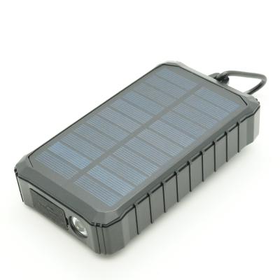 China Solar Panel Charge Hot sale crank handle with solar panel 8000mAh or 10000mAh power bank for sale