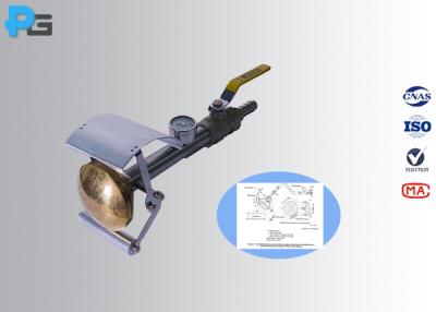 China Griff hielt IP-Testgerät-Spray-Düsen 0-0.25 Mpa-Manometer zu verkaufen