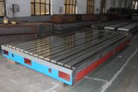 China T Slotted Motor Test HT250 Cast Iron Bed Plates Sand Casting à venda