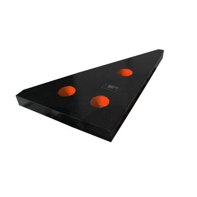 China Black Granite Measuring Tools  90 Degree Tri Square Shape 4 Face  Flatness for sale