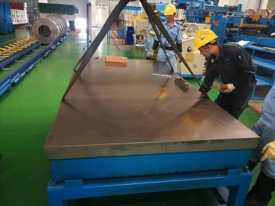 China 3 Grade Hollow Cast Iron Inspection Surface Plate Sand Casting for sale