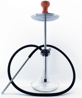 China Hookah de acero inoxidable de moda Elegante vidrio de hookah hecho a mano en venta