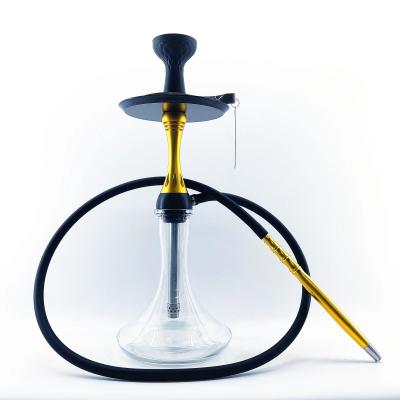 China Smooth Stainless Steel Hookah lightweight Stylish Hookah sheesha for sale