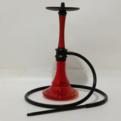 Κίνα Εύκολο και κομψό Hookah Shisha Περιβαλλοντικά φιλικό υλικό Αέρας καπνός Nargile αξεσουάρ μόδας σχεδιασμός κόκκινο γυάλινο μπουκάλι προς πώληση