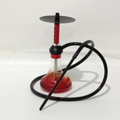 China Muti Color Glass Handmade Bottle Shisha Hookah Customized Hookah Portable Air Smoke Nargile Accessories for sale