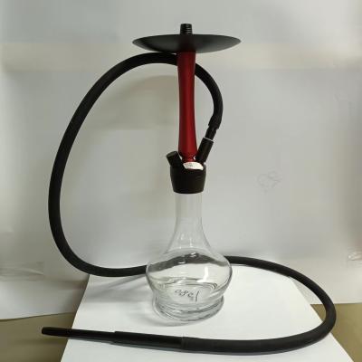 China Convenient Handmade Glass Shisha Hookah Transparent Color Glass Fashion Design Nargile with Accessories for Smoking for sale