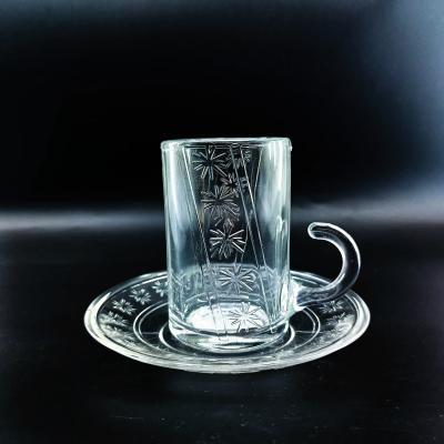 China 132g Capacity Arabic Tea Cup for Traditional Tea Drinkware for sale