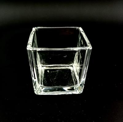 China Unique Design 6 Quantity Glass Candlestick Holder For Living Space for sale