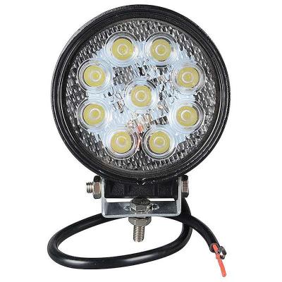 China Spot / Flood Working Fashing Led Work Lights 27 W Round LED Working Atmo Light rcm AOT-A-002 for sale