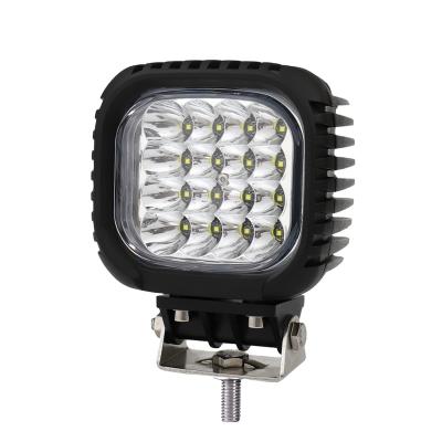 China Super Bright Auto Off Road 48w Square Led Work Light For Truck AOT-A-013 for sale