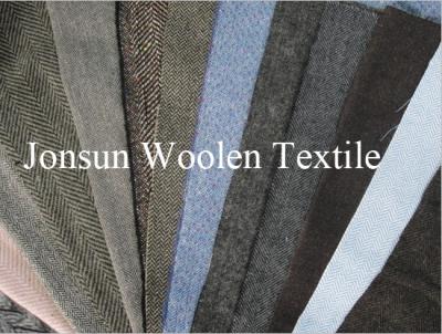 China Wool Herringbone Fabric for sale