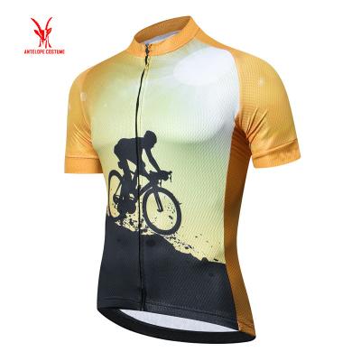 China OEM Anti-UV Cycling Singlets Cycling Womens Team Cycling Jersey Man Product Professional Jersey Top for sale