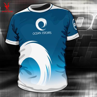 China Playeras De Hombre Deportivas Custom Gamer Anti Shrink T-shirt New Style Sublimation Sports Tank Top for sale