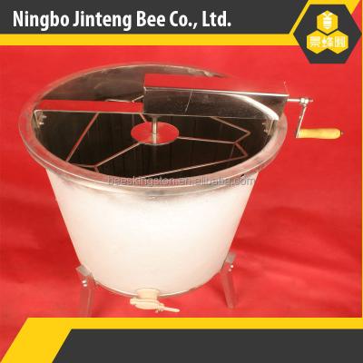 China High Quality 3 Frame Stainless Steel Manual Honey Extractor for sale