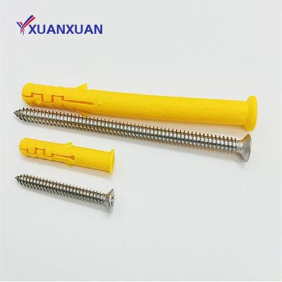 China Plastic Bulk Inventory Fish Shaped Plastic Screw In Wall Anchors Insulation Self Drilling Drywall Plastic Anchors for sale