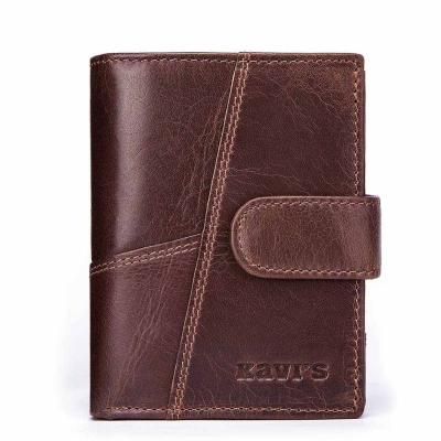 China Genuine RFID Quality Leather Wallet Men's Carteiras Leather Masculinos HUMERPAUL Dropshipping for sale