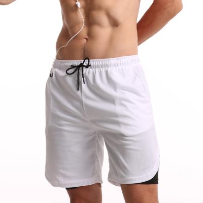 China RBX QUICK DRY Summer Meow Mens Sports Exercise Suite Double Woven Anti Two Pairs Lightweight Fake Shorts for sale