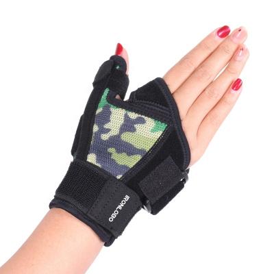 China Adjustable Spandex Wrist Hand Finger Thumb Splint Stabilizer Left Right Brace for sale