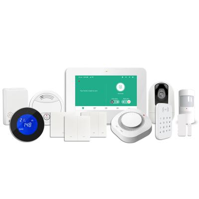 Cina 2022 Newcomer Home Anti-theft and Smart Control Smart Wireless Home Thief Burglar Alarm System Best Anti GSM WIFI in vendita