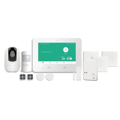 China 2021 New Arrival 7inch Window Anti-theft And Smart Home Wireless Door Control And Alarm Systems Based On GSM WIFI Dual Network zu verkaufen