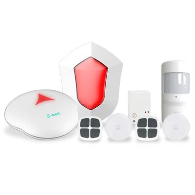 中国 New 2 Ways Communication Mesh Technology Home Security Alarm Security System Smart Home Alarm System 販売のため