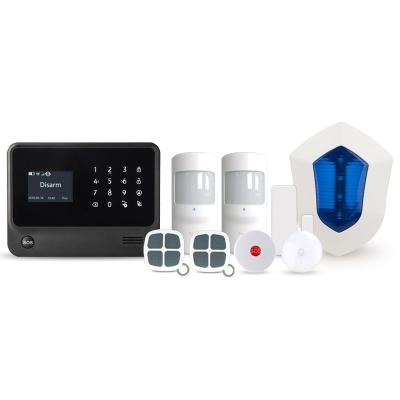 China Profesional d'inalambrico de seguridad de Sistema de alarma inalambrico/cableado WiFi GSM GPRS para la seguridad del hogar/sistema de security alarm system for sale