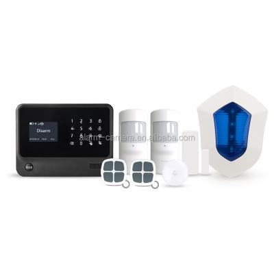 Cina GSM & PSTN CID/SIA Alarm System Support WIFI/GSM Protocol GS-G90B Plus,Home Security Wireless Fire Alarm System With Central Monitoring in vendita