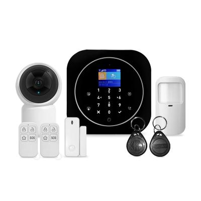 중국 Smart Wifi Home Alarm System Tuya App Control Device For Door Window Alarm With Remote Control 판매용