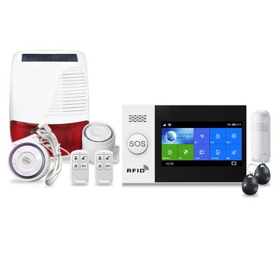 China Tuya IOT Security System Home Wireless Alarms System For Voice Control Alexa Home Security System à venda