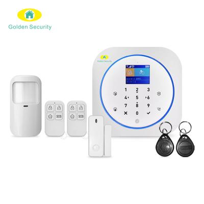 China 2020 Wifi Alarm System GM/M new tuya WIFI/GSM alarm system 2G/4G tuya wifi home security alarm system for sale