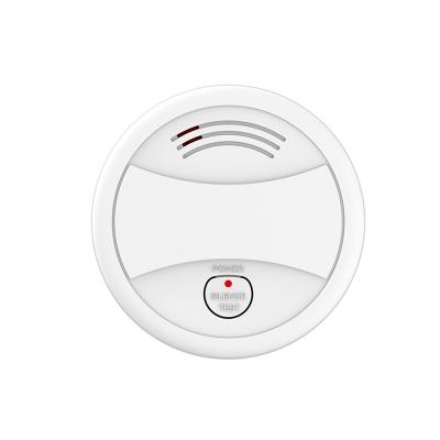 China Detect SMOKE 2021 Hot Sale Tuya WIFI Gas Leak Detector For Home Security APP Remote Control Smoke Detector en venta