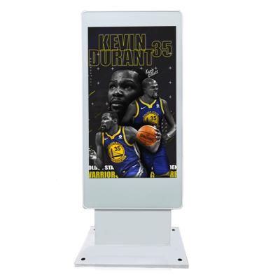 China LD-5504 indoor 55 inch indoor floor stand Android signage network LCD digital screen display advertising display screen kiosk for sale