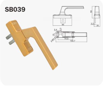 China Door Use Modern Design Modern Door Handle for sale