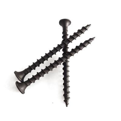 China Wholesale bugle head cross head fine thread stainless steel screws black phosphate screw coars drywal thread for wood for sale