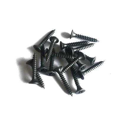 China Manufacturers high quality hot sales black steel bugle head phosphate drywall gypsum screws black for sale