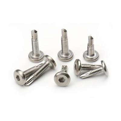 China Wholesale round metal stainless steel tek screws for roof 5/16 m8 galvanized hex head self drilling screws for sale