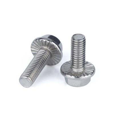 China Industry Grade 8.8 Custom Stainless Steel Hex Flange Bolt And Nut Hot Dipped Galvanized Wholesale Cheap Price for sale