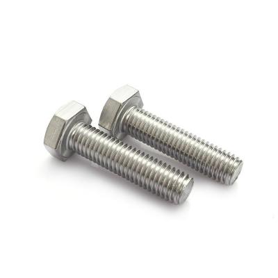 China Galvanized Industry Din 933 Grade 2 Hexagon Flange Bolts Fastener Stainless Steel Hex Bolt And Nut Price for sale