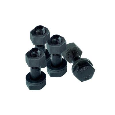 China Industry Wholesale High Tensile Black Steel Square Bolt High Tensile Strength And Hardness for sale