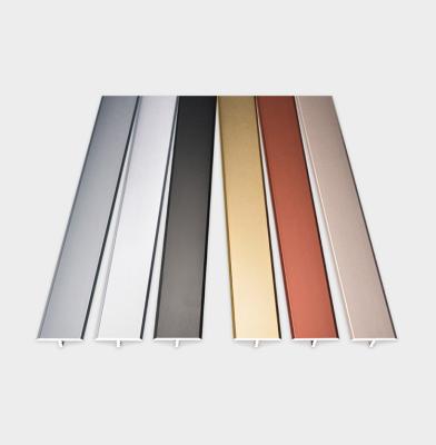 China Modern Decorative Gold Brushed Edge Trim Metal Corner Wall Tile Profile Aluminum Ceramic Trim Furniture for sale