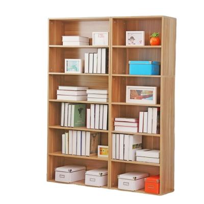 China Expandable Modern Family Bedroom Bookshelf Household Economical Combined Single High School Students for sale