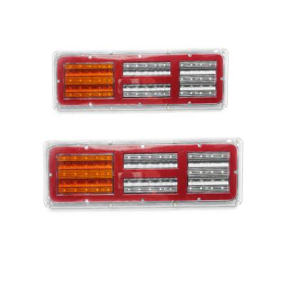 China Trailer Truck Bus Agricultural Vehicles Led Tail Lights Manufacturers Supply 12V24V 131LED Truck Trailer Tail Light Highlight Truck Side Light Truck Tail Light BAOBAO for sale