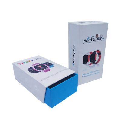 China Recyclable Watch Box A Gift Packaging Cardboard Paper High Quality Watch Box With Own Logo Touch Lamination for sale