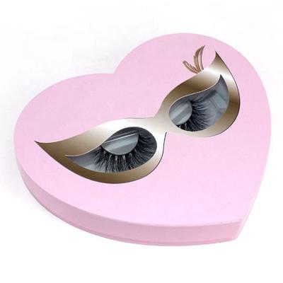 China Recyclable Create Your Own Custom Eyelash Packaging Box Private Label Mink Eyelash Vendor Gift Box for sale