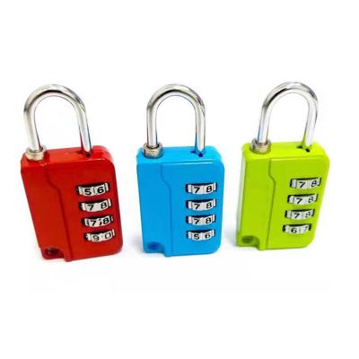 China 4 Number Combination Lock High Quality Zinc Alloy Programmable Padlocks for sale