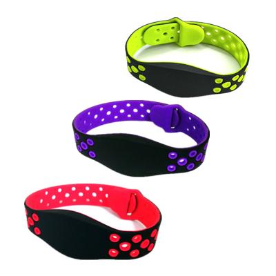 China Soft Material Waterproof / Waterproof RFID Wristband Silicone Wristband TK4100 RIFD Key for sale