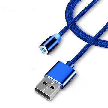 China Magnetic USB 3 in 1 Magnetic Charging Cable for HUAWEI MI VIVO OPPO Iphone Mobile Phone for sale